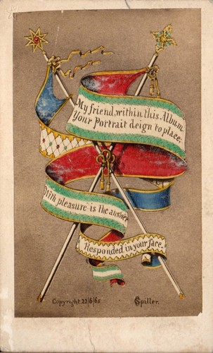 Unusual album filler cdv photo - unusual,