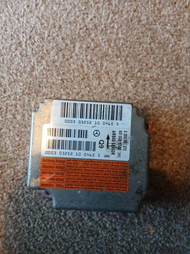 Mercedes benz air bag sensor - mercedes-benz,