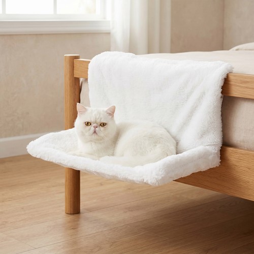 Cat radiator bed hanging - cat,