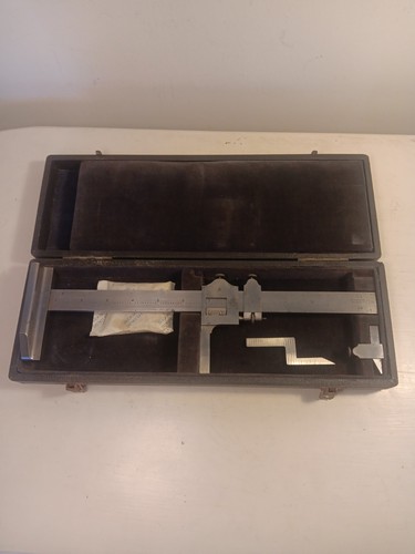 Brown and sharpe vernier - and,