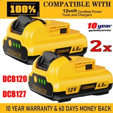2X 12V For DeWalt DCB127 10.8V