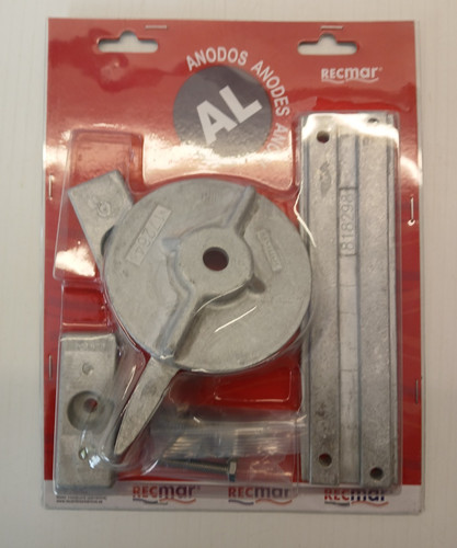 Aluminium anode kit for