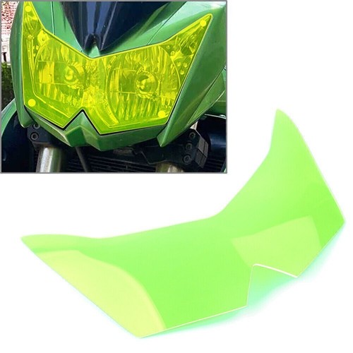 Green headlight guard shield - headlight,