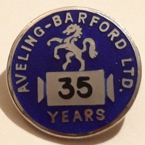 Aveling barford enamel - aveling,