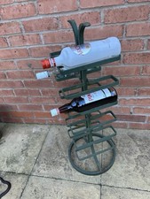 Vintage French Green Wine Rack