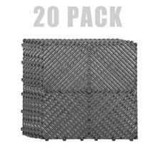 20P Vented Modular Interlocking Garage Flooring Tiles,Showroom,Outdoor,Detailing