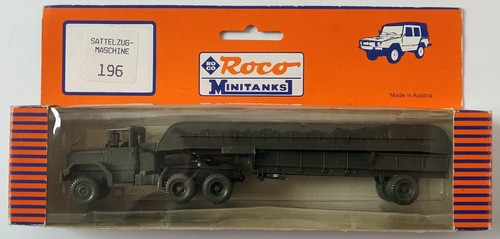 Roco minitanks 196 sattelzug - sattelzug,