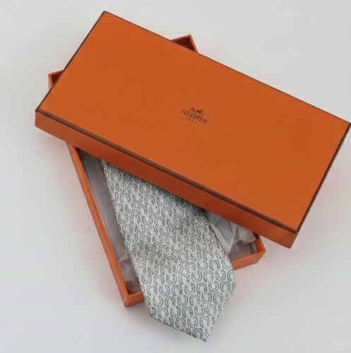 Hermes tie blue - blue, yellow