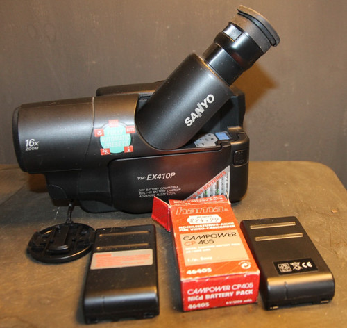 Sanyo ex410p camcorder with - camcorder,
