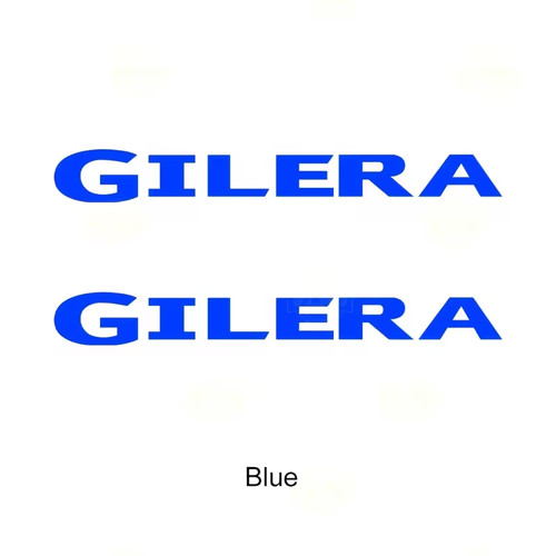 Gilera stickers runner models - gilera,