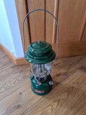 Vintage Original Coleman 220K Petrol Lantern Working