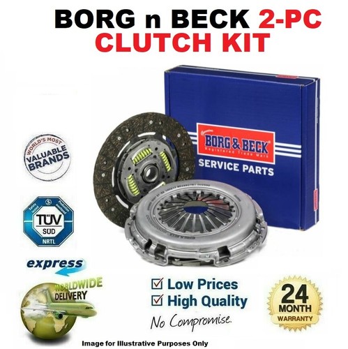 Borg beck 2pc clutch - n, kit