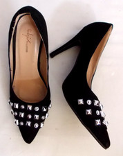 SERGIO TODZI black suede  4"