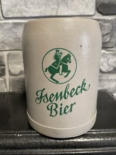 BIERKRUG 0,5L Steinkrug Isenbeck Bier Bierhumpen