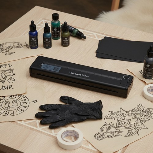 Tattoo printer thermal - a4,