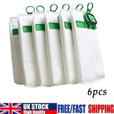 6pcs Microfibre Cloth Dust Bags For Vorwerk Kobold VK140 FP140 Vacuum Cleaner UK