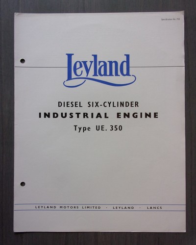 Leyland diesel cyl 350 - diesel, ue.350