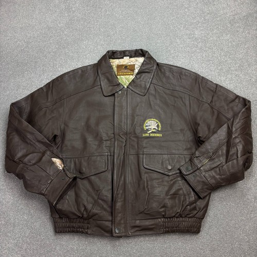Leather flying jacket - leather,