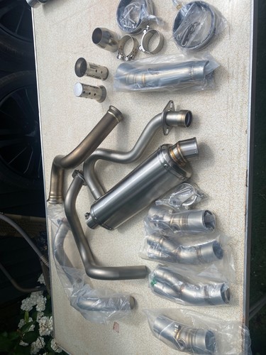 Motor cycle exhaust parts job - exhaust,