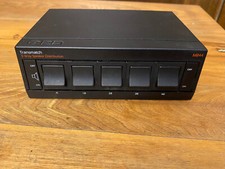 QED MB44 TRANSMATCH 5 WAY SPEAKER DISTRIBUTION SWITCH TESTED ENGLAND UK MADE