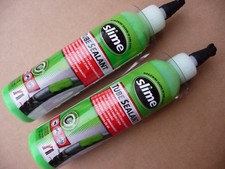 2x Slime 8oz Bicycle Cycle Bike Motorbike Motorcycle Tyre Tube Repair Sealant 2!