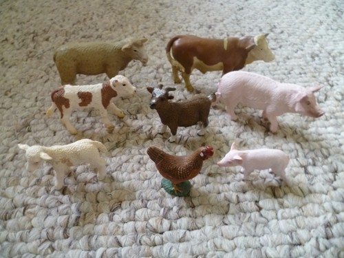 Schleich farm animals bundle - schleich,