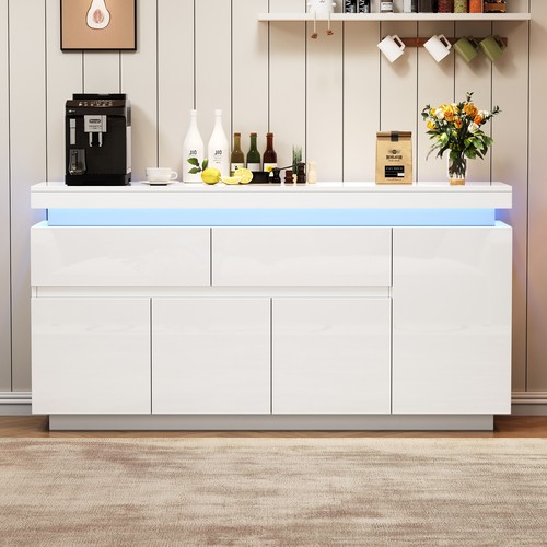 Sideboard high gloss doors 2 - gloss,