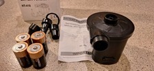 HT-418 Battery Powered Pump for Airbeds with 4 Batteries and 3 Adaptors Included