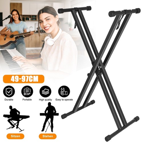 Height adjustable piano - adjustable, stand