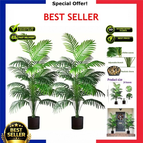2pcs artificial areca - 2pcs,