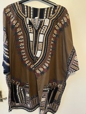 unisex African print dashiki