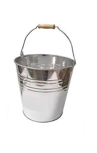 Litre bucket galvanised - litre,