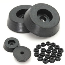 Black 20/40Pcs Rubber Table