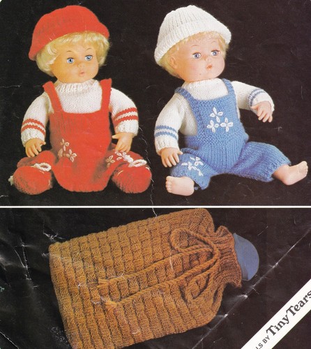 Dolls knitting pattern - knitting, fit