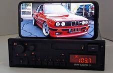 BMW BAVARIA CII CAR RADIO 7649455040 E30 E32 E34 E36 E38 + BLUETOOTH UPGRADED