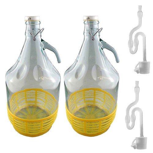 Winemaking glass demijohn - winemaking,