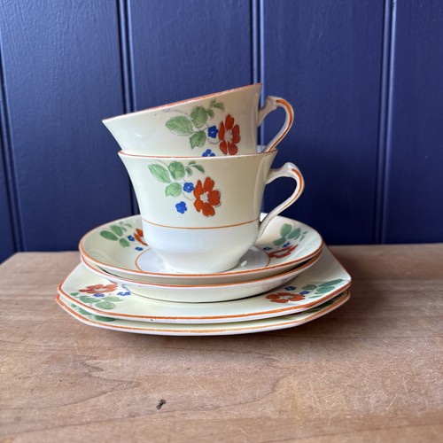 Art deco tea trios - art,