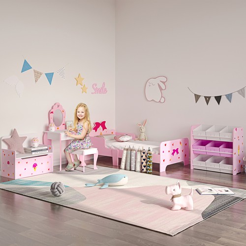 Kids dressing table mirror - table,