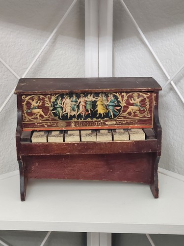 Antq toy piano - piano, schoenhut