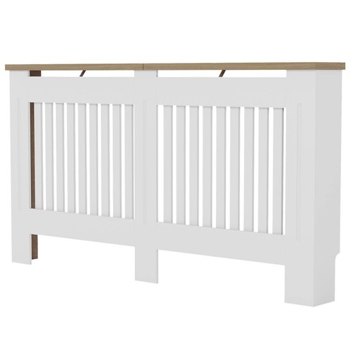 Radiator cover medium white - radiator,