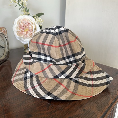 Vintage burberry bucket - burberry, hat
