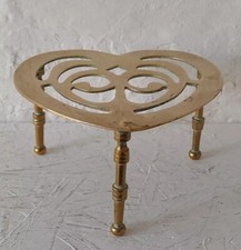Vintage Brass Love Heart