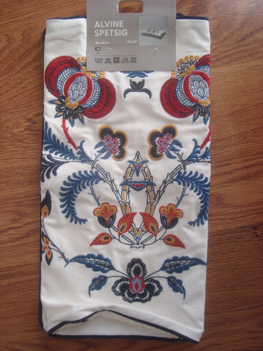 Ikea floral pillow - ikea, cover