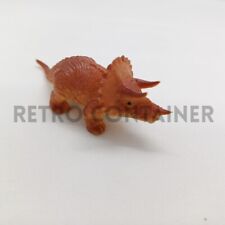 Panini PREHISTORIC ANIMALS DINOSAURS - 10 Triceratops - Vintage Rubber Figure