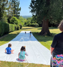 Slip n Slide Heavy Duty Tarpaulin Water Slip and Slide Garden Fun Summer