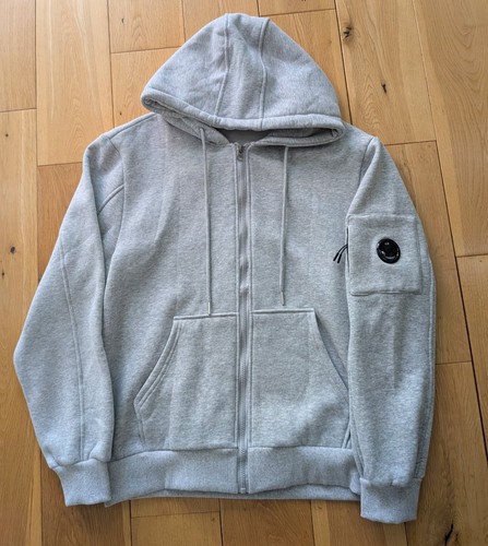 Company grey men s hoodie - c.p.,