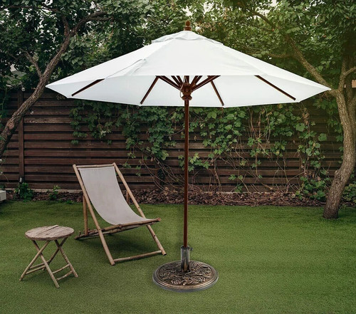 Garden parasol iron cast - iron, round