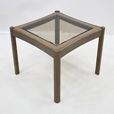 Ercol Square Glass Top Coffee/Occasional Table Model 916 FREE UK Delivery