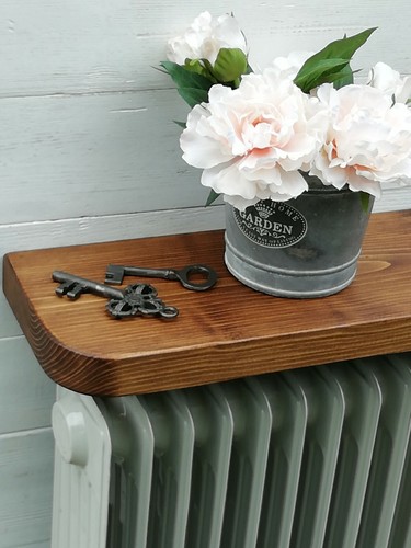 Solid pine wood radiator - pine,