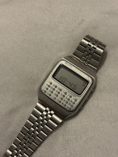 Seiko rare calculator - seiko, quartz